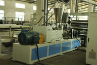 Conical Twin Screw PVC Foam Board Making Machine 600kg/h
